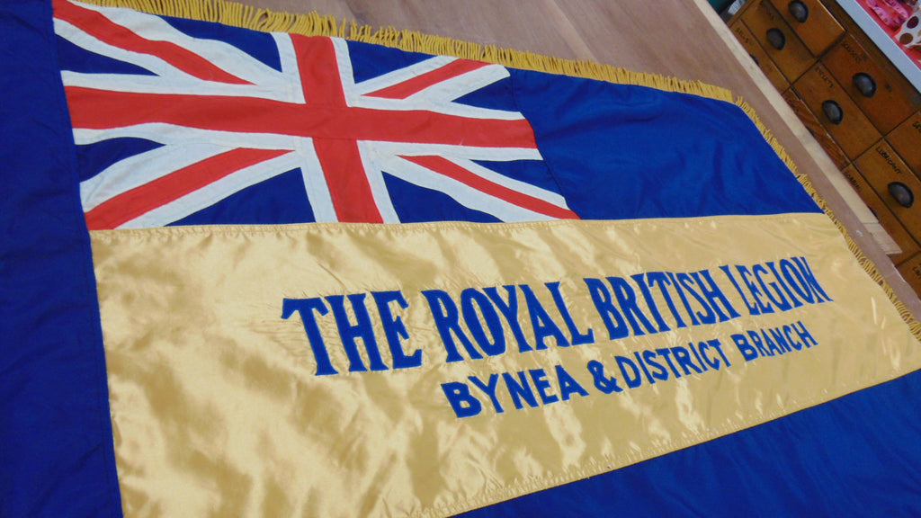 Royal British Legion ceremonial flag