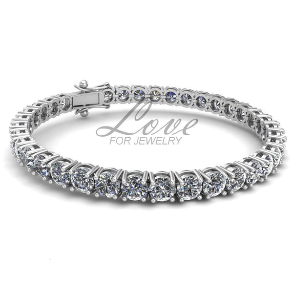 crystal tennis bracelet