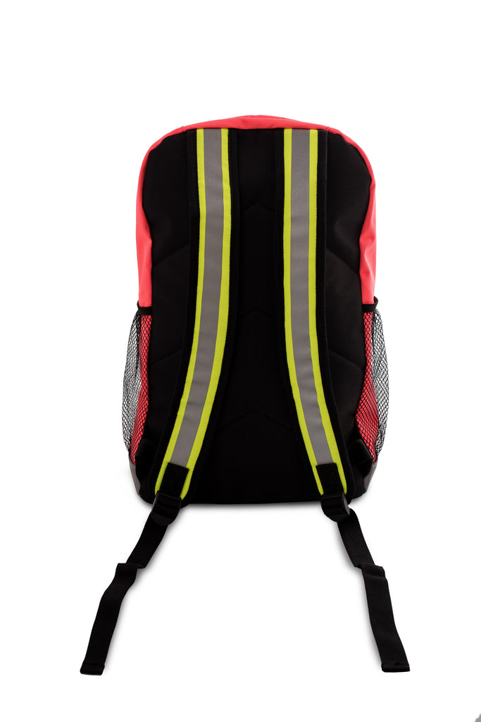 Check out the viz straps on the Hi Viz Kids' Safety Backpack