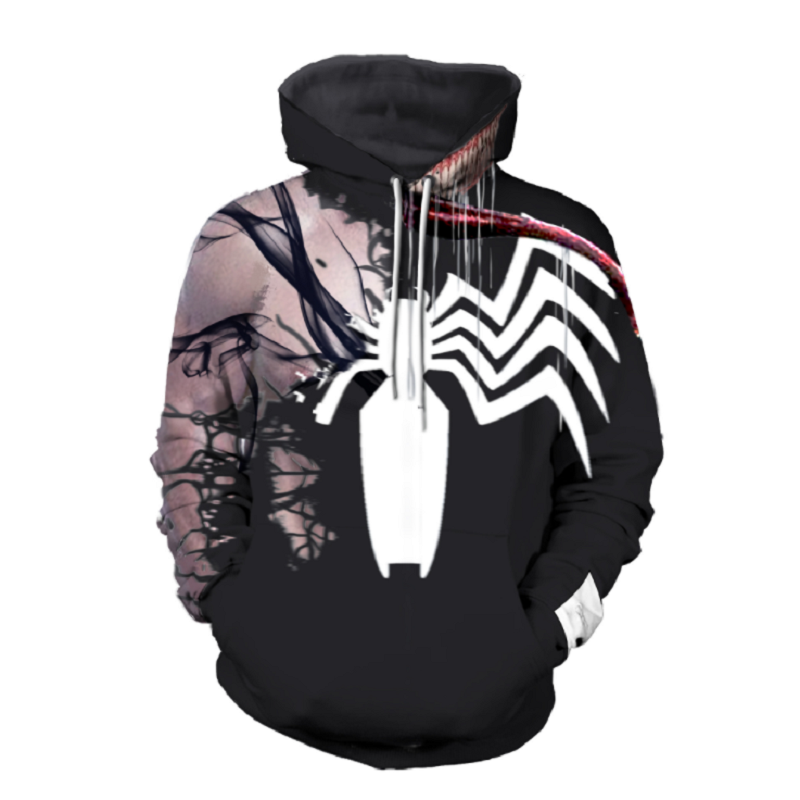 spider man venom hoodie