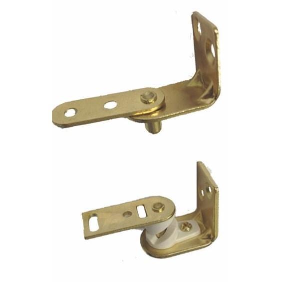 Café / Saloon Door Hinges - Double Action Hinges - Brass Finish - Multiple Sizes Available - Sold by Set