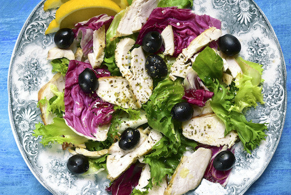 insalata pollo e avocado