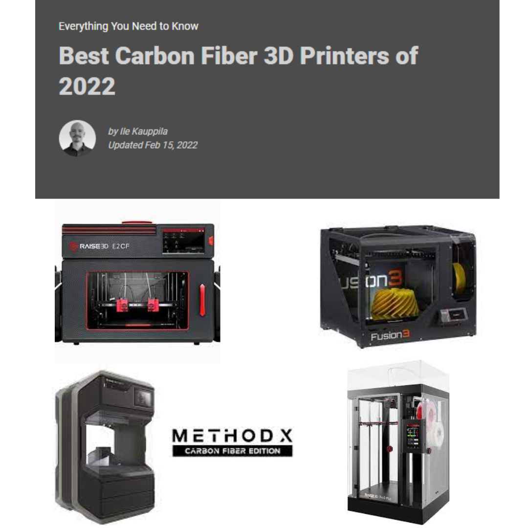 Best Carbon Fiber 3d Printers Of 2022 All3dp – Profound3d