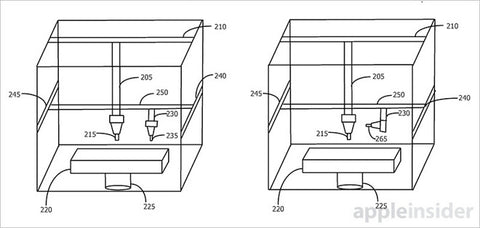 Apple 3D print patent