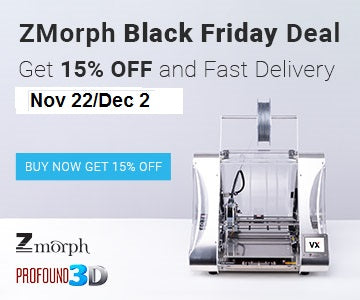 ZMorph Black Friday Sale