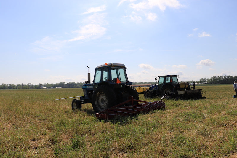 Regenerative farm equipment Joyce Farms