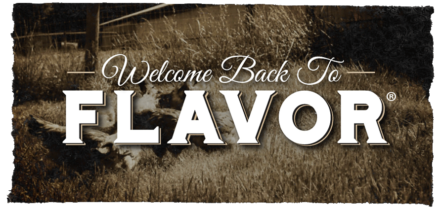 Welcome Back to Flavor