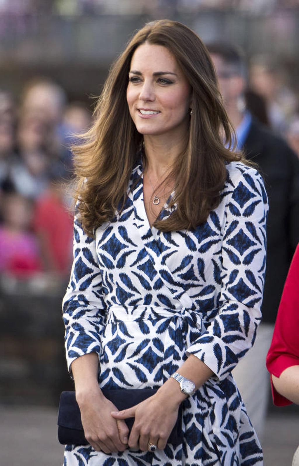 Kate Middleton in DVF