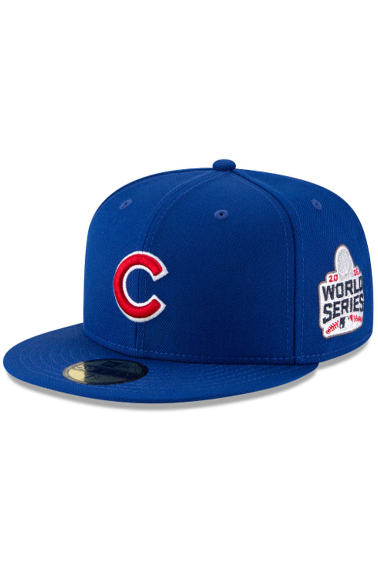 new era chicago cubs world series hat