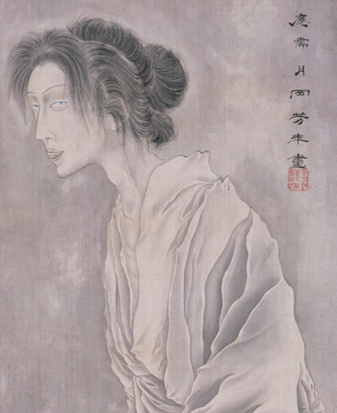 painting of okiku