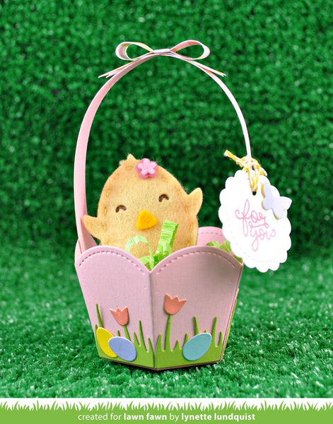 Lawn Fawn Stitched Basket  ̹ ˻