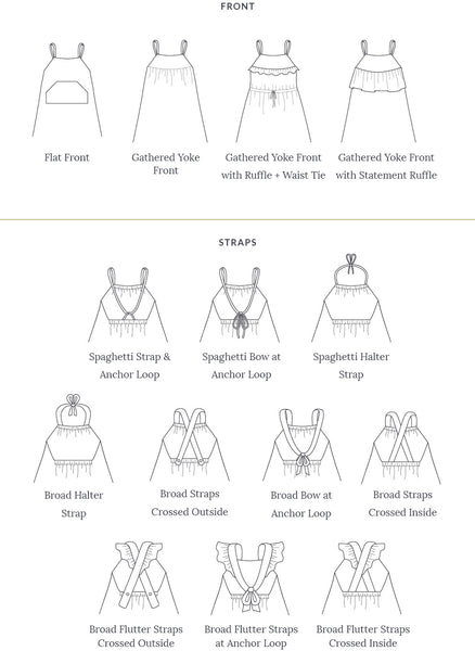 Barefoot Dress Sewing Pattern by Twig + Tale