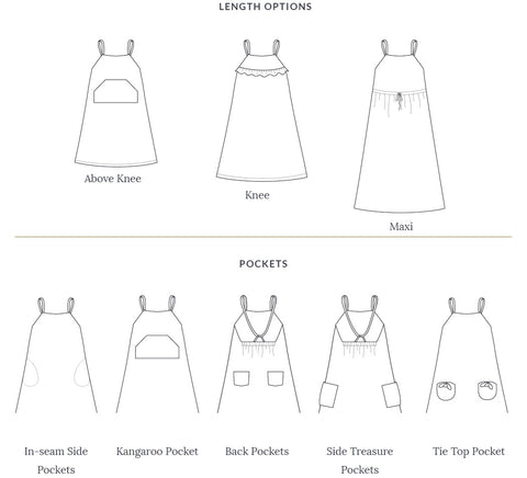 Barefoot Dress Sewing Pattern by Twig + Tale