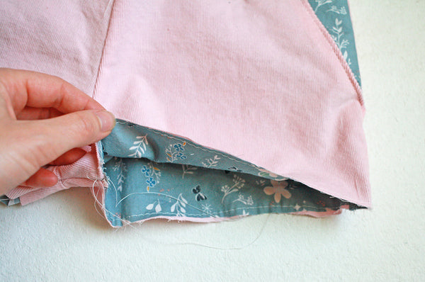 How to make Reversible Pixie Shorts by Twig + Tale 2
