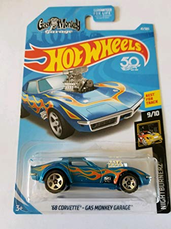 Atlas Zich voorstellen Voorstad New 2018 Hot Wheels '68 Corvette Gas Monkey Garage 9-10 Night Burnerz –  Mason City Poster Company