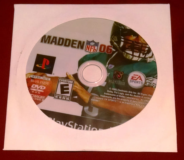 madden nfl 06 ps2