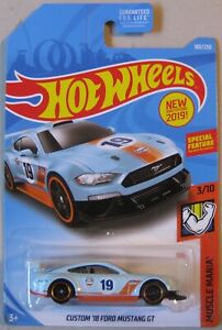 hot wheels muscle cars 2019