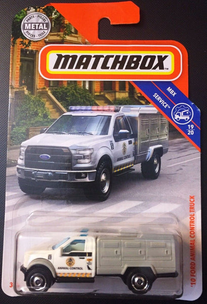 matchbox animal control truck