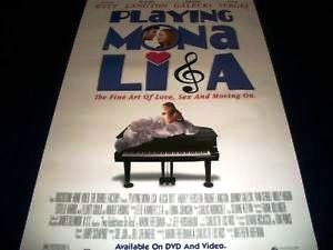 Playing Mona Lisa Movie Poster 27x40 Used Mason City Poster Company