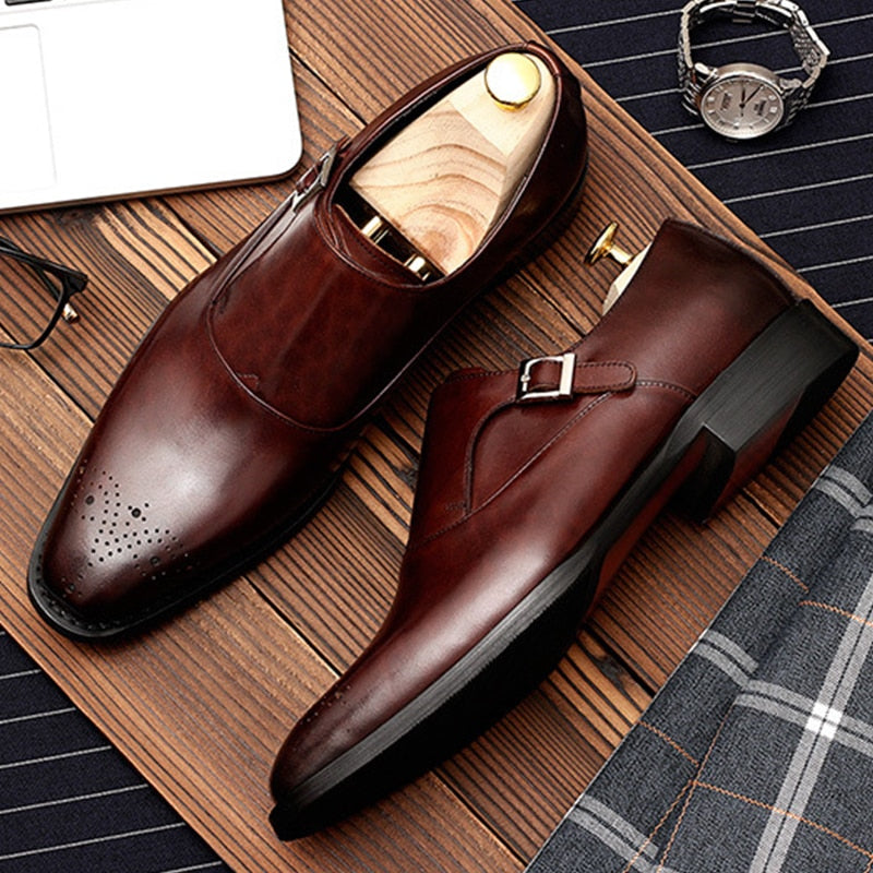 genuine leather shoes for men