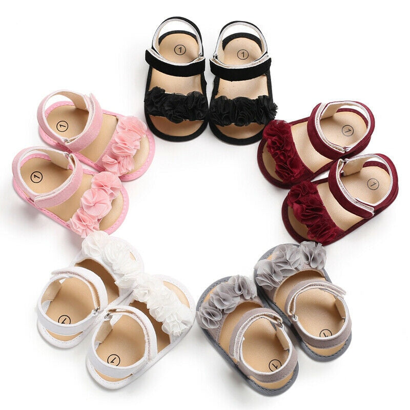 Summer Infant Baby Shoes Floral 