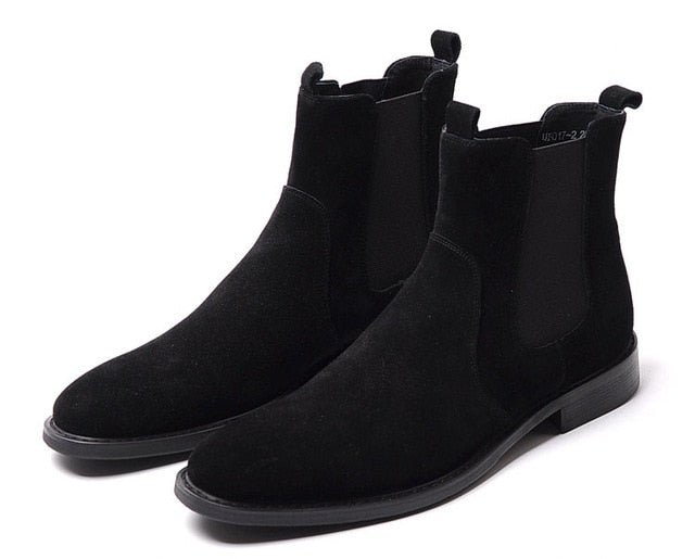 black boot shoes mens