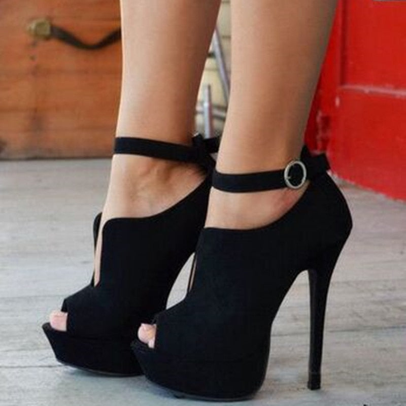 large high heel shoes