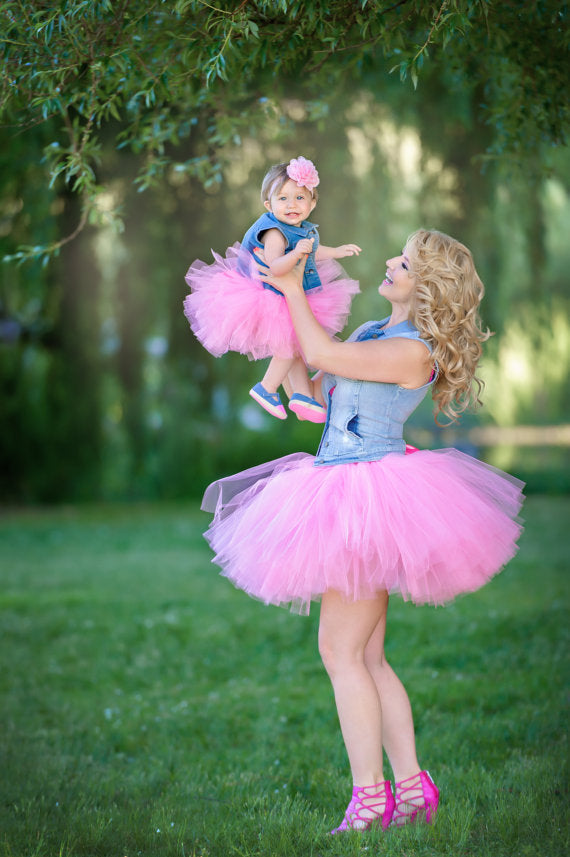 mom and daughter tutu dress