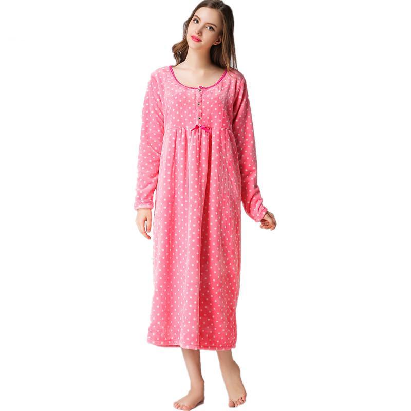 womens winter nightgown