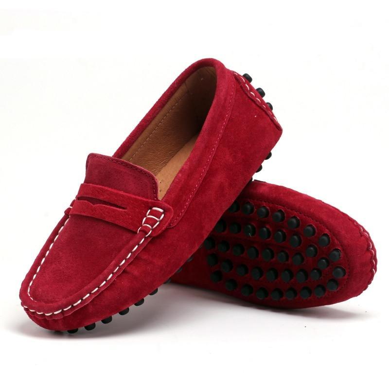 leather loafers for girls