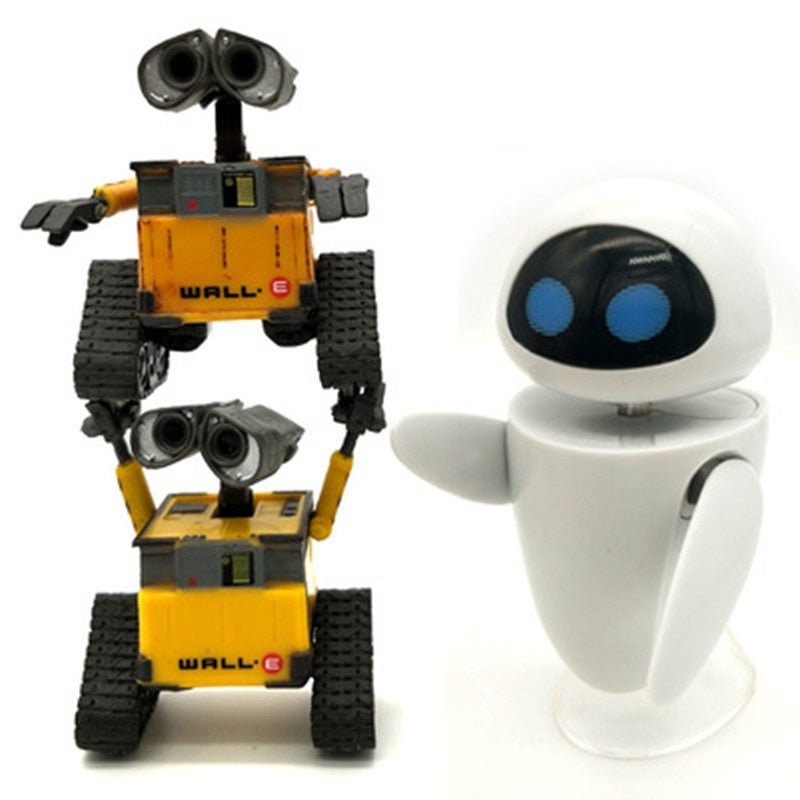 New Arrival Wall E Robot Wall E Eve Pvc Action Figure Collection Mod