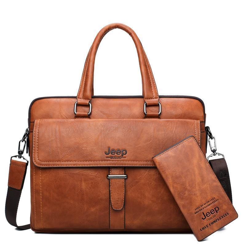 leather office bag