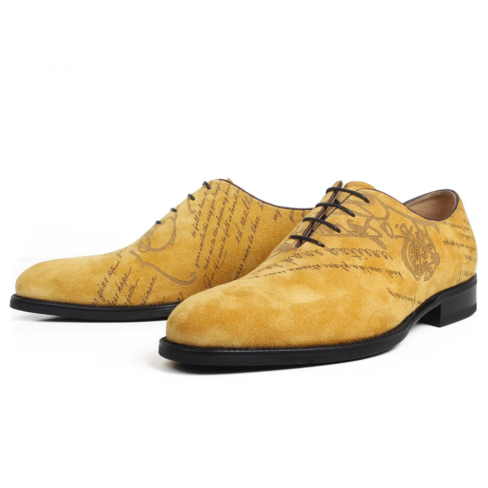 yellow prom shoes for men