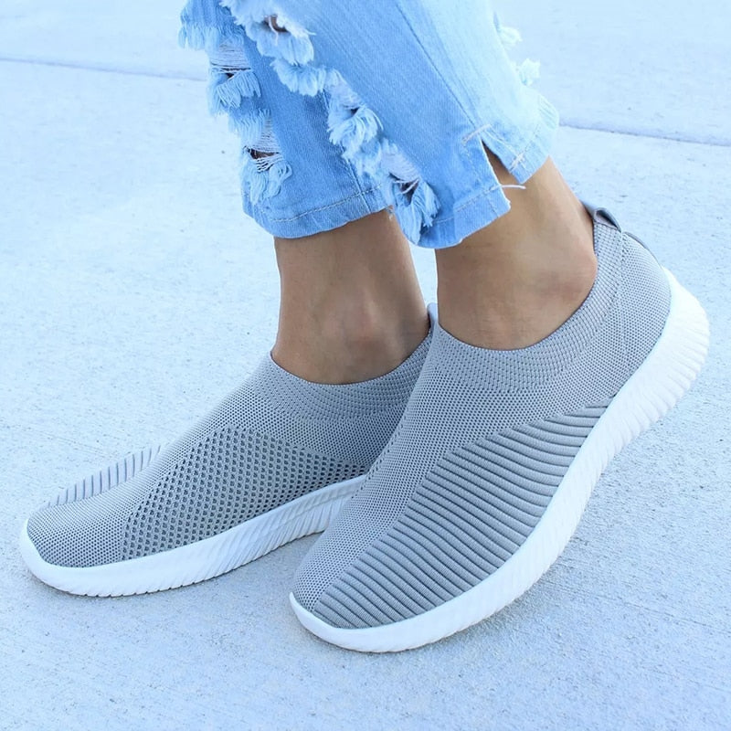 Plus Size Shoes Women Casual Knitting 