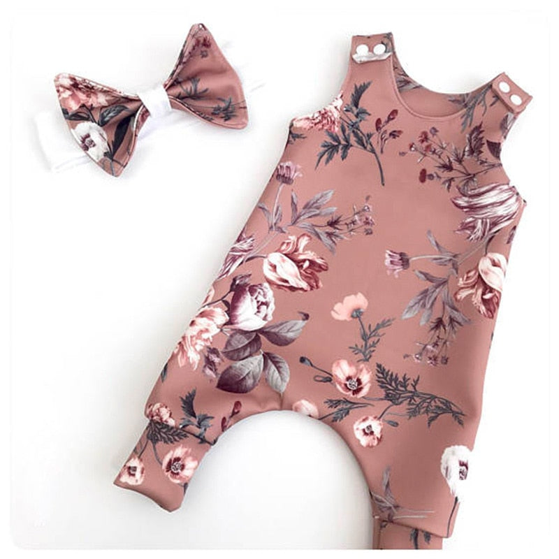 infant girl romper