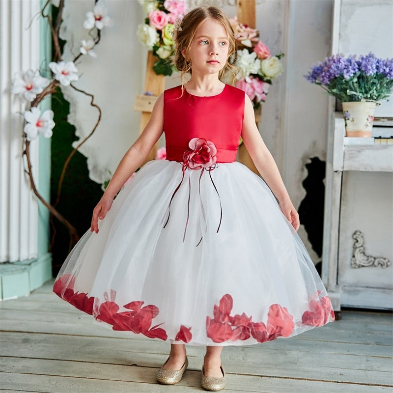 10 years girl party dress