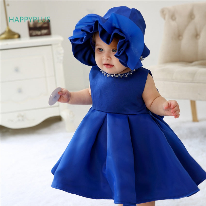 baby girl blue party dress