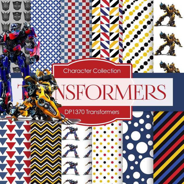 transformers wrapping paper