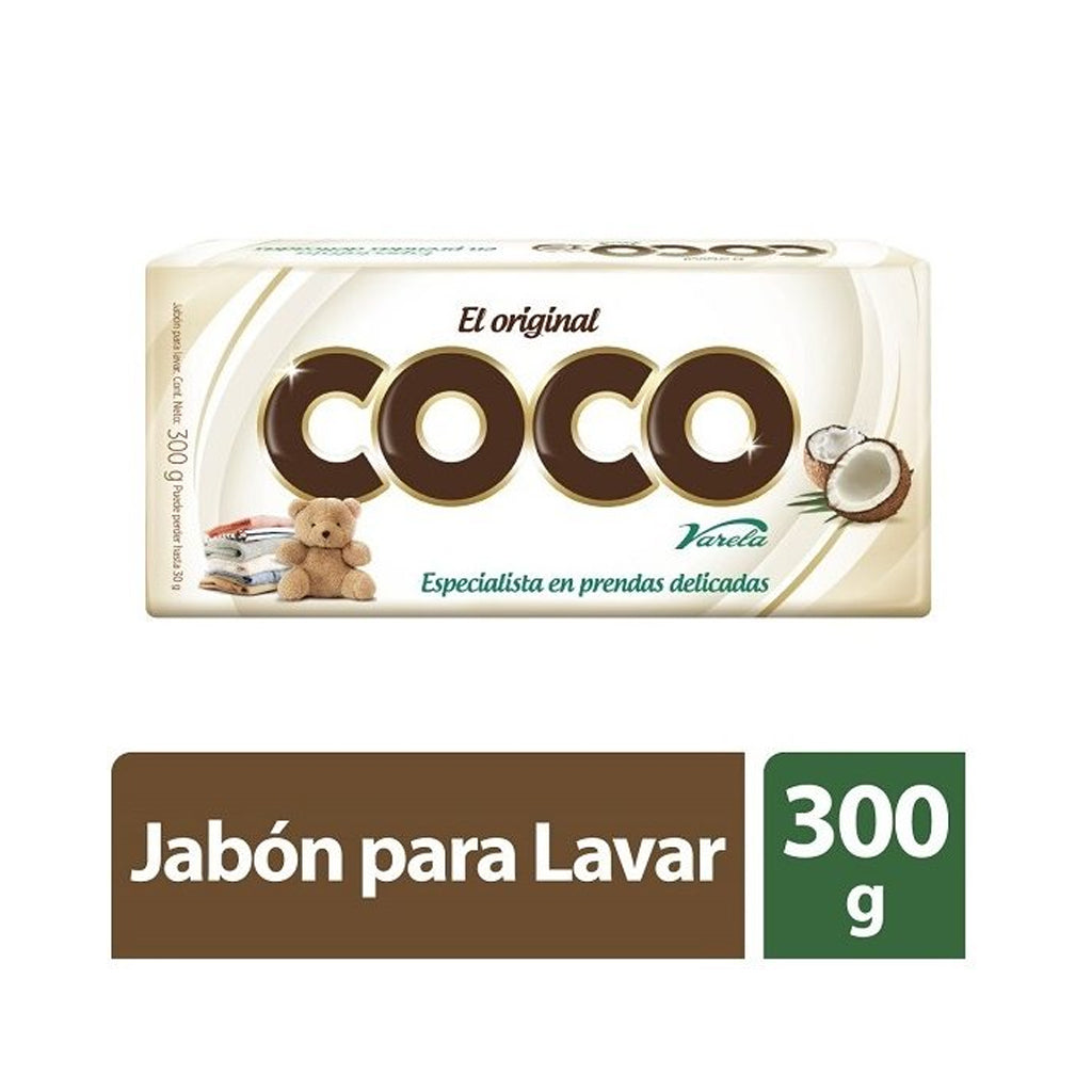 Jabon X300Gr Coco Varela