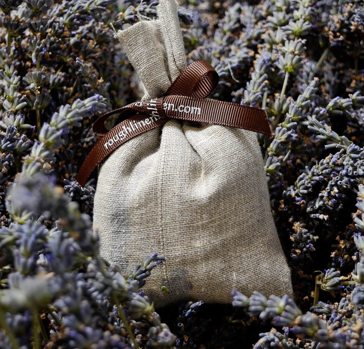 Linen Lavender Bag (Natural)