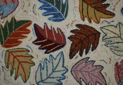 Detail from Falling Leaves