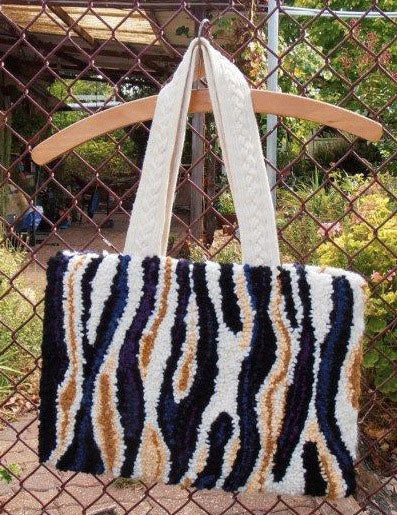 Bag made by Sandra van Kolck, Tanunda, South Australia. 