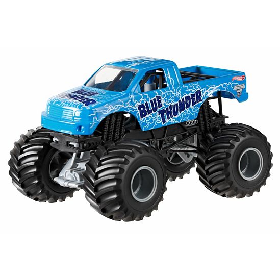 hot wheels monster jam blue thunder