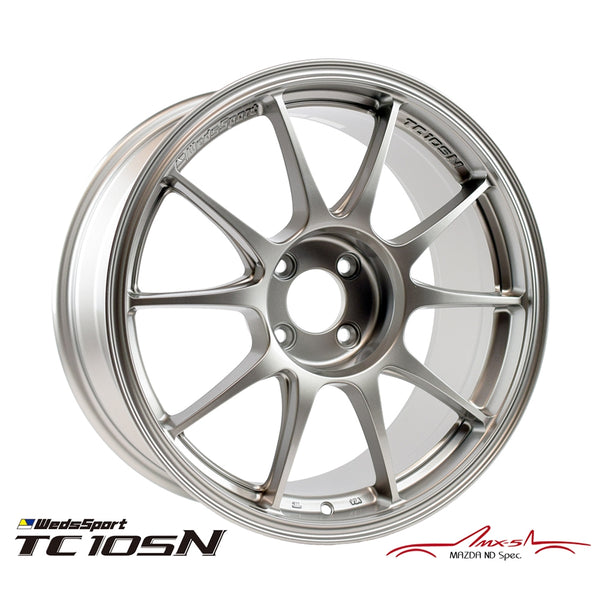 WedSport TC105N 17x8 +30 4x100 ND Miata Spec Wheels – MiataSpeed