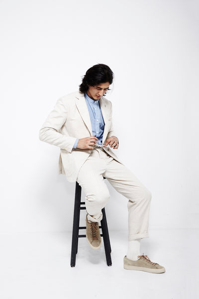 SS16 Cover: Tie Blazer / Kalamazoo Shirt / Tuck Pant