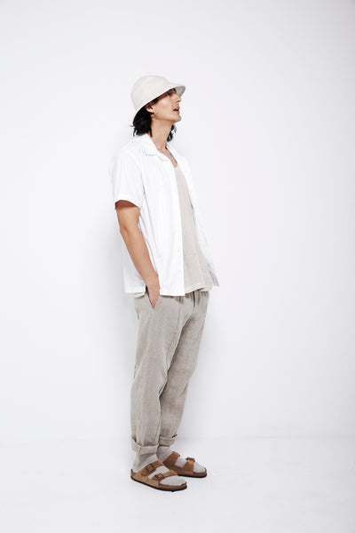 SS16 Look 2: Wedding Shirt / Tank Top / Tuck Pant