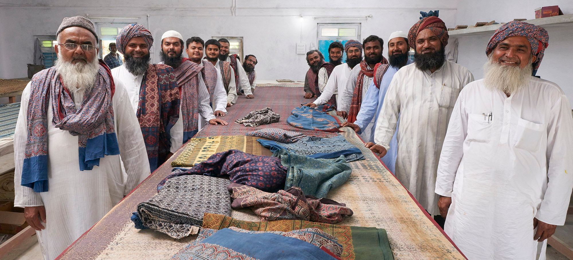 The extended Khatri family of ajrakh block printers