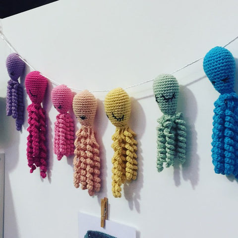 Free crochet octopus pattern from Cotton Pod