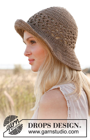 Mara Crochet hat by Drops Design, blog by Cotton Pod