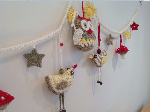 Crochet Baby Garland